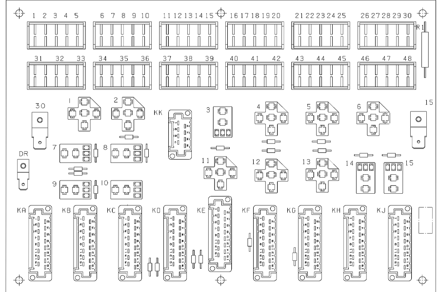 Predohraniteli Vol'vo, jelektricheskaja sistema posle 1998 goda
