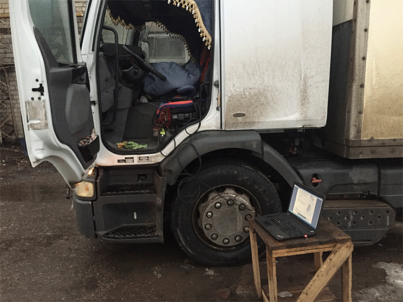 Diagnostika-Renault-Premium-DCI